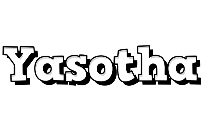 Yasotha snowing logo