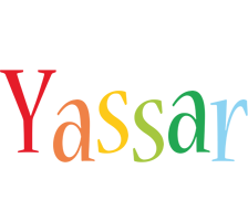 Yassar birthday logo