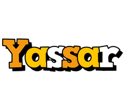 Yassar cartoon logo