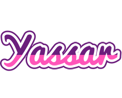 Yassar cheerful logo