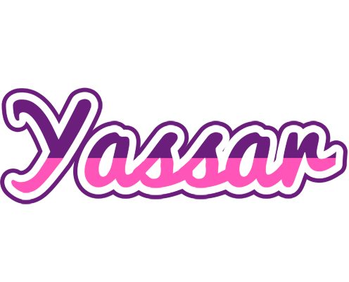 Yassar cheerful logo