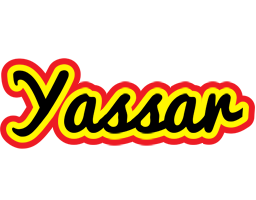 Yassar flaming logo