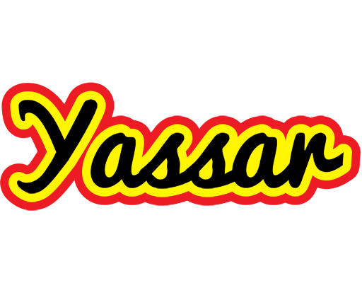 Yassar flaming logo