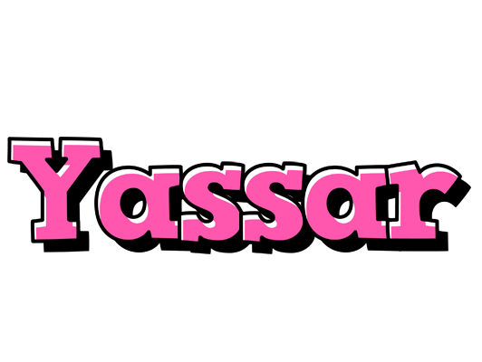 Yassar girlish logo