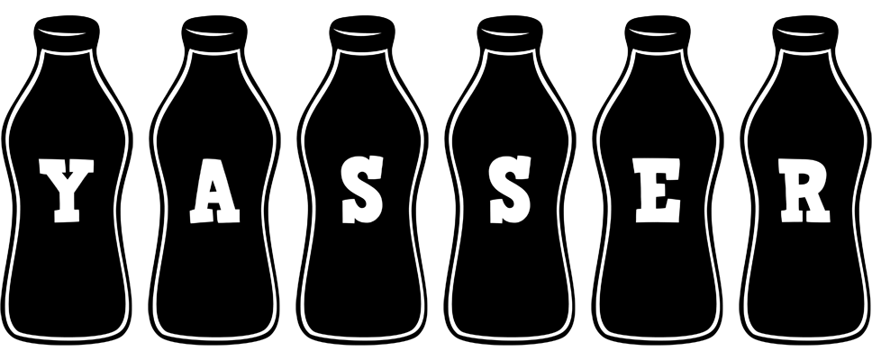Yasser bottle logo
