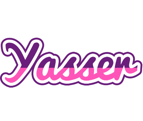 Yasser cheerful logo