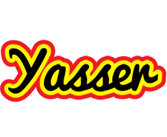 Yasser flaming logo