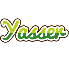 Yasser golfing logo