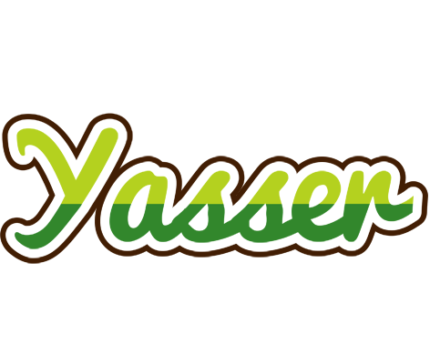 Yasser golfing logo