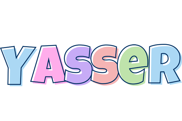 Yasser pastel logo