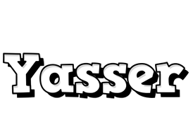 Yasser snowing logo