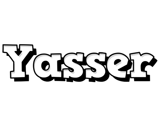 Yasser snowing logo