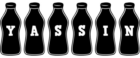 Yassin bottle logo