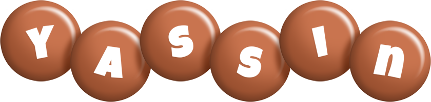 Yassin candy-brown logo