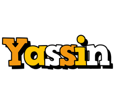 Yassin cartoon logo