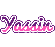 Yassin cheerful logo