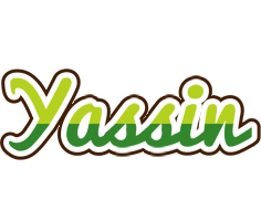 Yassin golfing logo