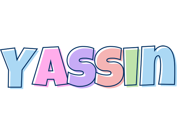 Yassin pastel logo