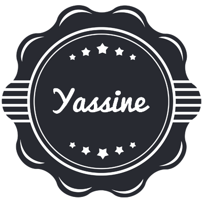 Yassine badge logo