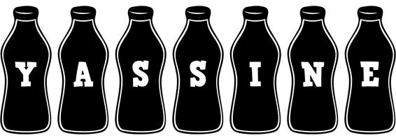 Yassine bottle logo
