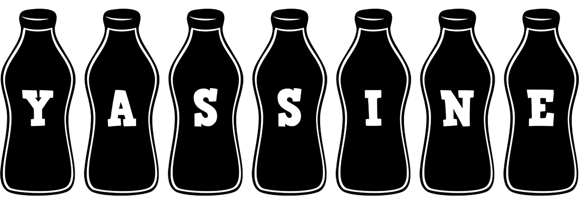 Yassine bottle logo