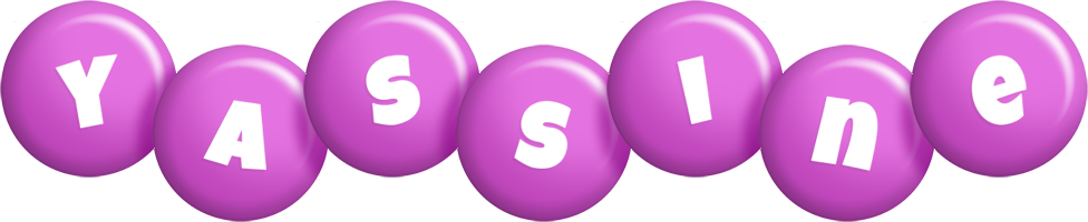 Yassine candy-purple logo