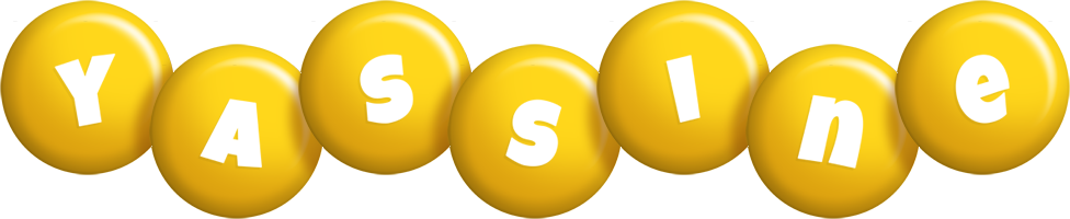Yassine candy-yellow logo