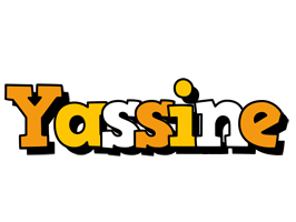 Yassine cartoon logo