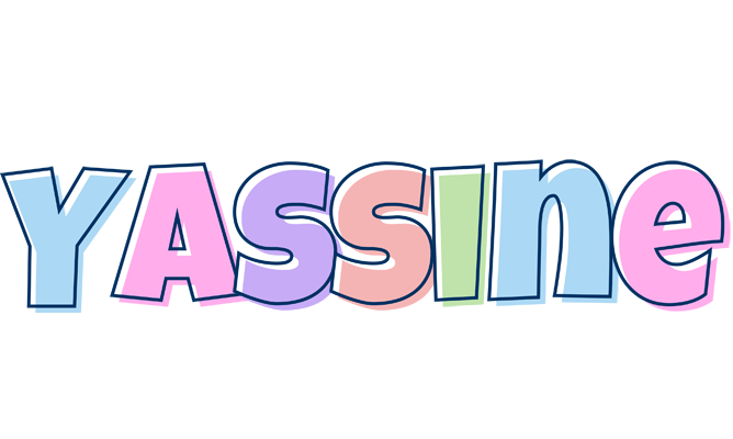 Yassine pastel logo