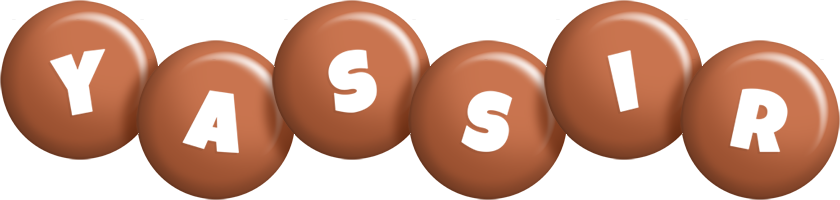 Yassir candy-brown logo