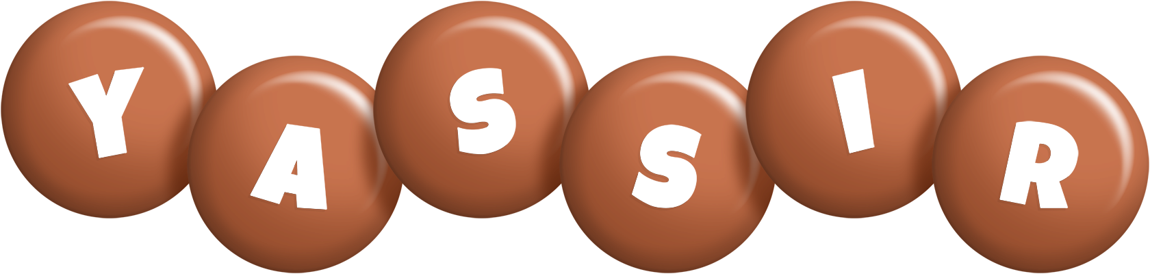 Yassir candy-brown logo