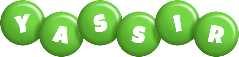 Yassir candy-green logo