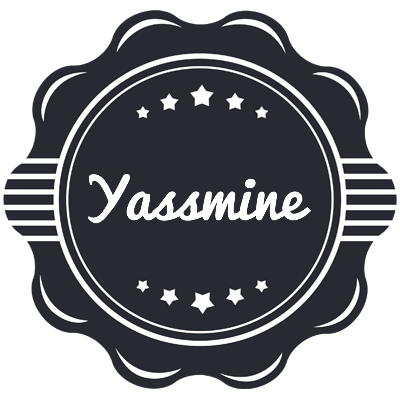 Yassmine badge logo