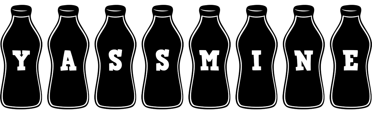 Yassmine bottle logo