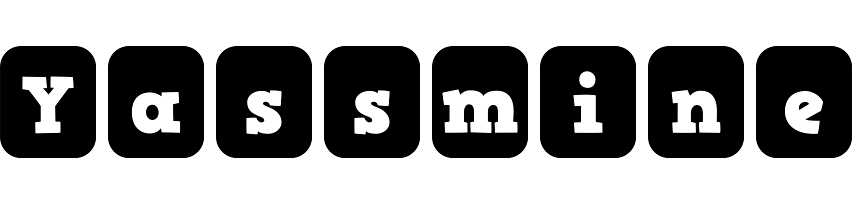 Yassmine box logo