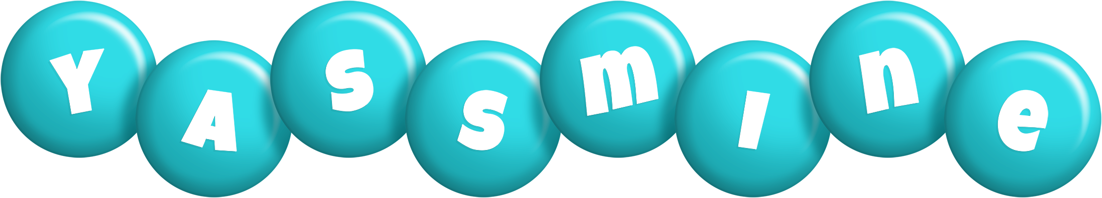 Yassmine candy-azur logo