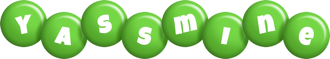 Yassmine candy-green logo