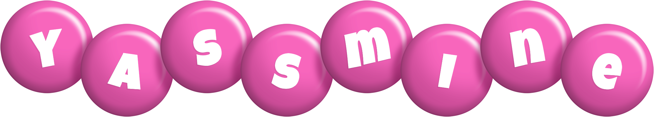 Yassmine candy-pink logo