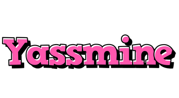 Yassmine girlish logo