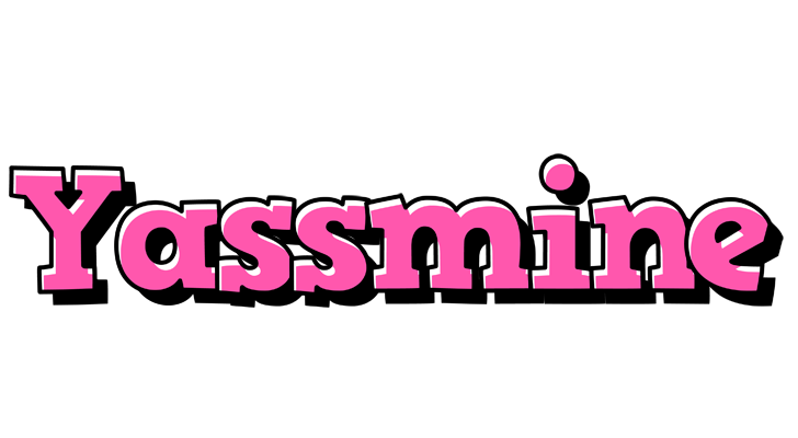 Yassmine girlish logo