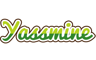 Yassmine golfing logo