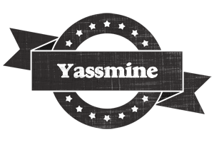 Yassmine grunge logo