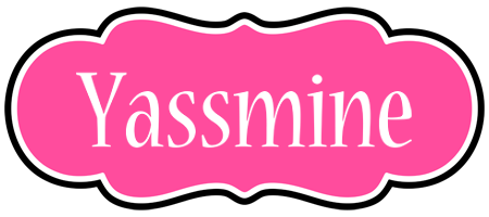 Yassmine invitation logo