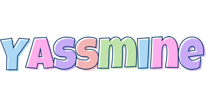 Yassmine pastel logo