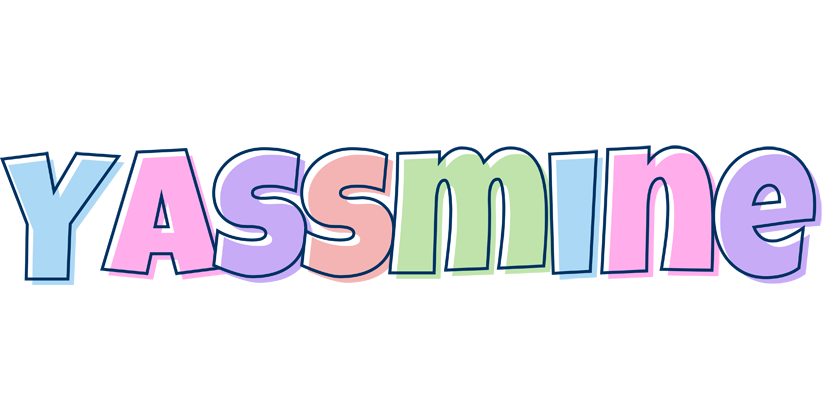 Yassmine pastel logo
