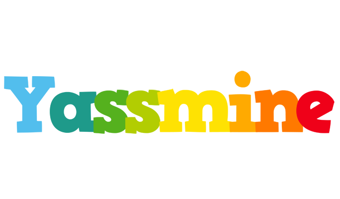 Yassmine rainbows logo