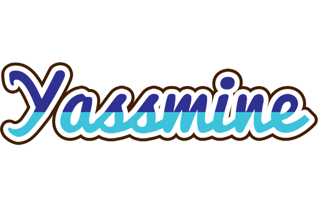 Yassmine raining logo