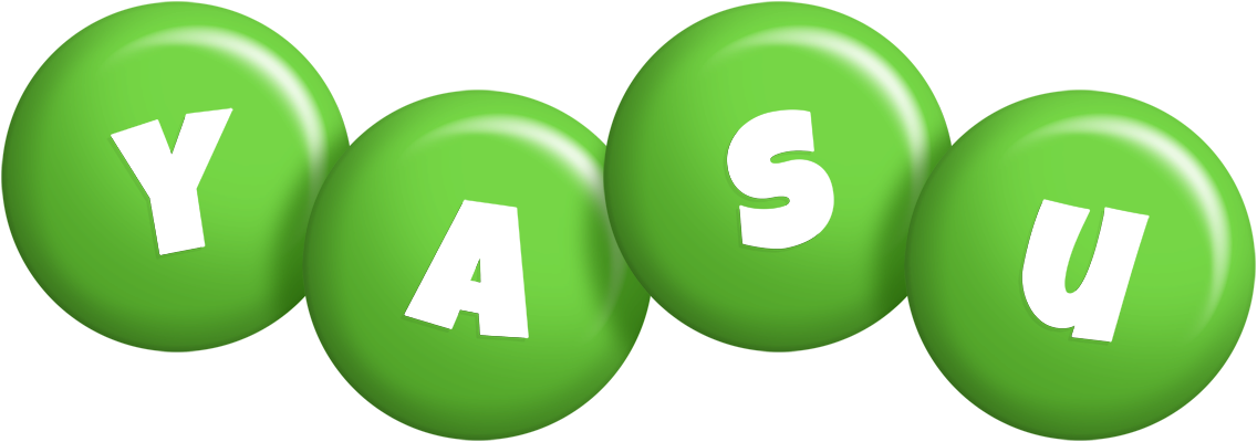 Yasu candy-green logo