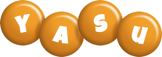 Yasu candy-orange logo