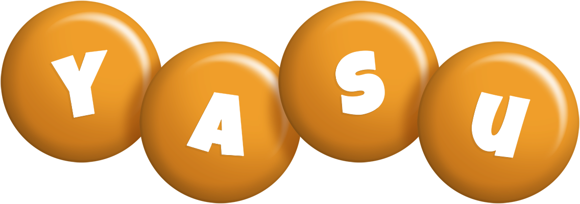 Yasu candy-orange logo